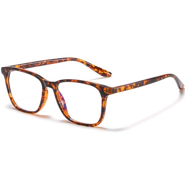 Joopin Blue Light Blocking Glasses for Men Women TR90 Rctangular