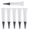 6Pcs 15ML/0.5OZ Empty Plastic Squeeze Tubes Soft Eye Cream Squeeze