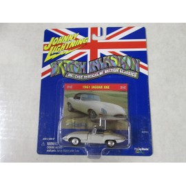 Johnny Lightning British Invasion 1961 Jaguar XKE White