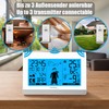 techno line WS 9612 Wireless Weather Station with Outdoor Sensor,
