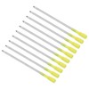 PATIKIL 10pcs 0.5mm Pen Ink Refills, Medium Point, Metal Pen