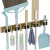 reliahom Broom Holder Wall Mount Mop and Broom Hanger Wall