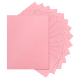 Silunkia 100 Sheets Candy Pink Cardstock 8.5 x 11 Valentine Cards, 200gsm/75lb Premium Scrapbook Paper Card Stock for Wedding Invitations, Cards Making, Greeting Cards, Paper Crafting, Girlfriend