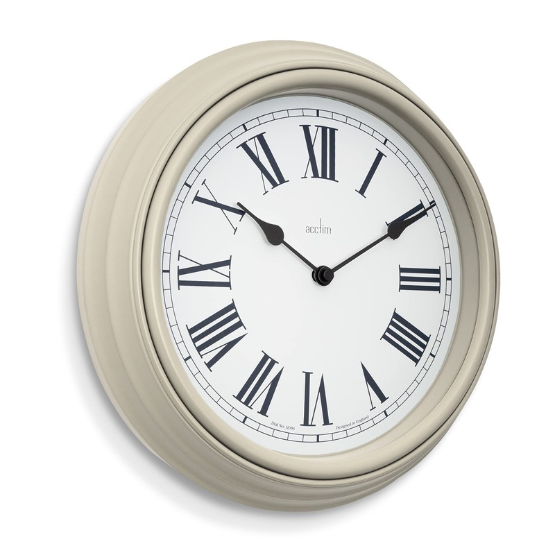 Acctim Devonshire Traditional 28cm Wall Clock (Cream)