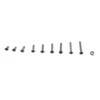 HALJIA 340pcs M3 Stainless Hex Socket Button Head Screws Allen