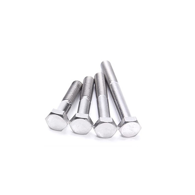 Hexagon Head Bolts with Shank (Pack of 5) Hex Bolts