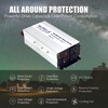 WZRELB 1000W Power Inverter 12V DC to 110V 120V AC,2000W