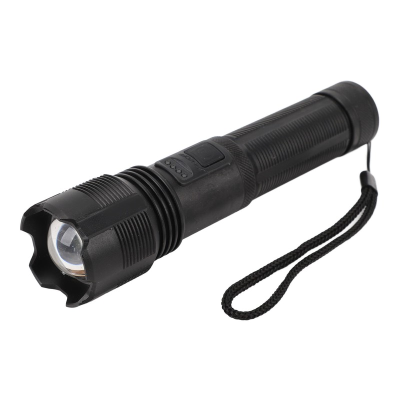 USB Rechargeable Flashlight Super Bright Powerful Flashlight Waterproof Handheld Flash
