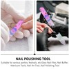 Healvian 8pcs Mixed Nail Files Nail Polishing Tools for Smooth