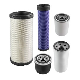 Maintain Filter Kit Replace HRA0500702A9 TA00043153B TA00025525 EA00004647A Fit for Branson Tractor 2515H