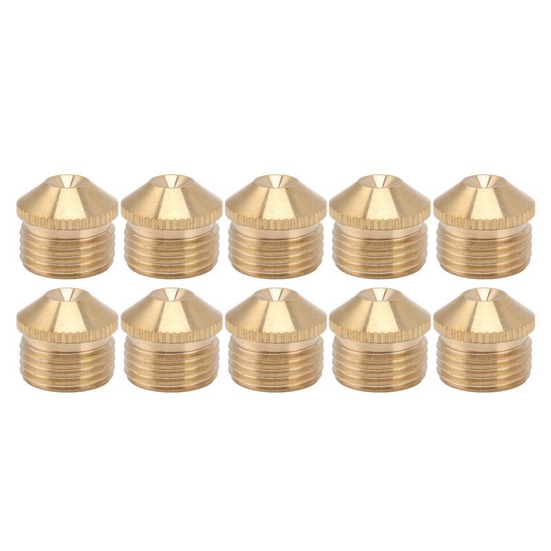 10pcs Brass Misting Nozzles Fog Sprinkler Head for Factory Site