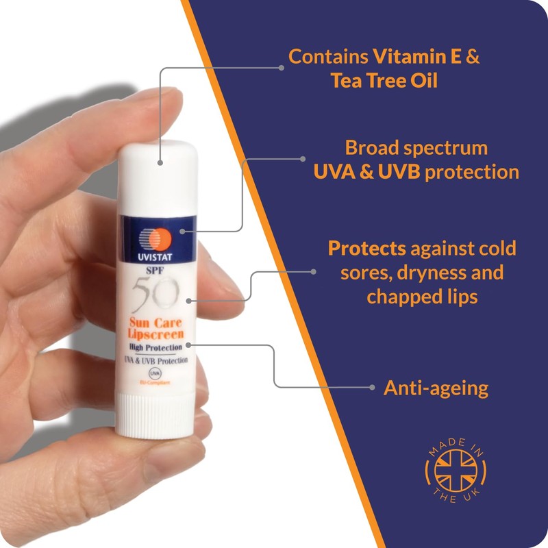 Uvistat SPF 50 Sun Care Lipscreen 5g [Personal Care] by