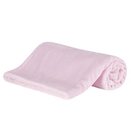 Baby Boys Girls Soft Fleece Blanket Newborn Luxury Sherpa Fleece Wrap Pink