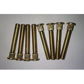 QINGE RACING 8pcs (3/8-24 * 2.68") Front Wheel Studs Bolt 7518654 Replacement for 2008-2014 Polaris Ranger RZR 800 UTV; RZR 570 2012-2013