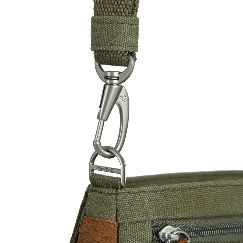 Travelon Anti-Theft Heritage Saddle Crossbody