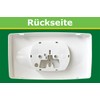 LIV Push Plate for Isosan Flush-Mounted Cistern with Single Flush,