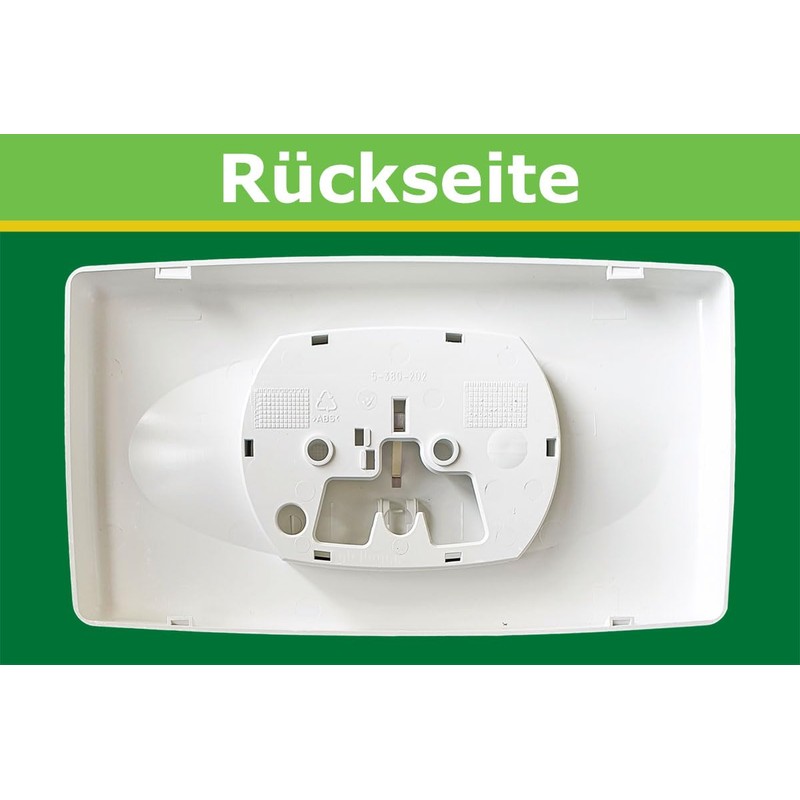 LIV Push Plate for Isosan Flush-Mounted Cistern with Single Flush,