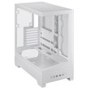 ASUS A31 White ATX Mid-Tower Gaming Case, Dual-Sided Tempered Glass,