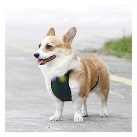 Kelendle Warm Pet Belly Vest Dog Belly Cover Protector Harness Pet Clothes Dog Belly Apron Waterproof Pet Costume for Short Leg Female Dogs Small Puppy & Corgi