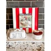 The Round Top Collection - Red & White Display Board