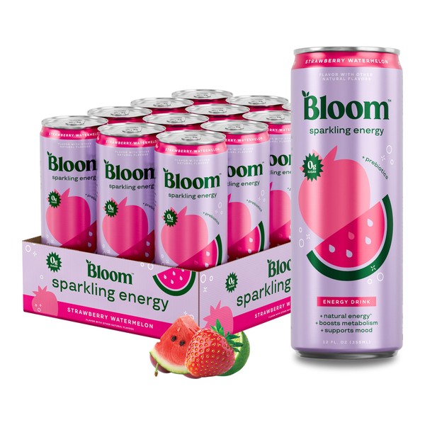 Bloom Nutrition Bloom Nutrition Sparkling Energy Drink - Natural Caffeine,