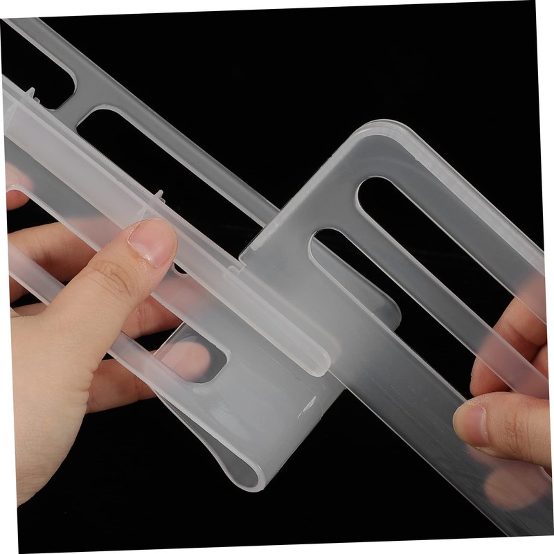 Operitacx Fridge Organizer Bins Fridge Divider for Drinks Milk Spices