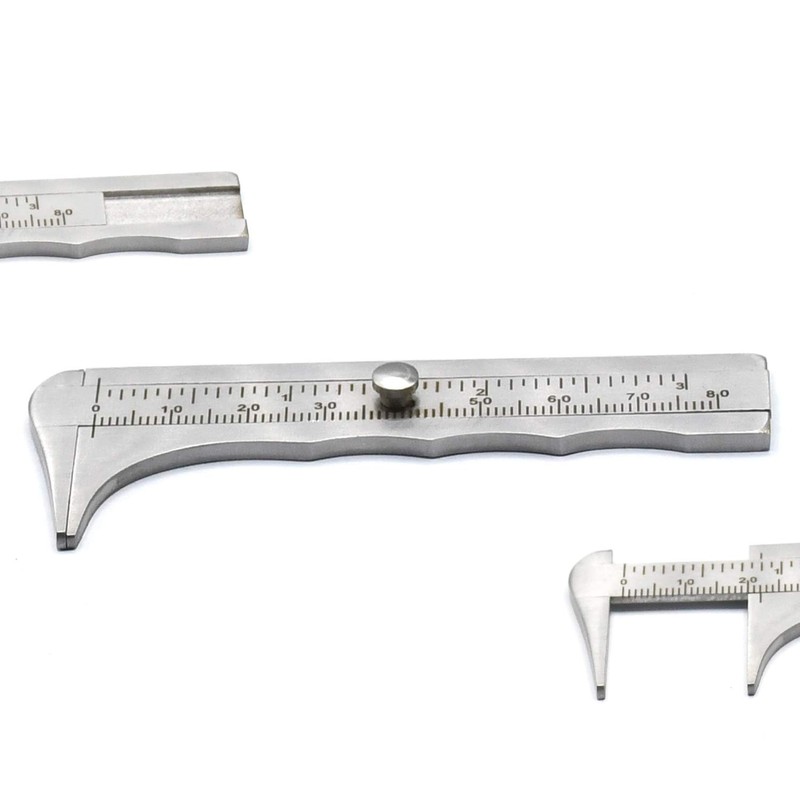 Precise Canada Handy Sliding Gauge Stainless_Steel Vernier Caliper Mini Pocket
