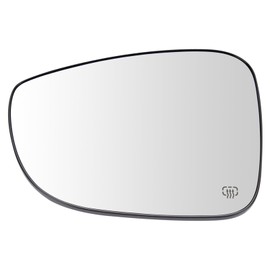 TRQ Left Mirror Glass Compatible with 2017-2022 Chrysler Pacifica 2020-2022 Voyager