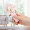 Portable Handheld Fan USB Rechargeable Enhanced Wind Small Fan for