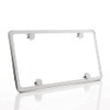 Industrial Grade T304 Stainless Steel License Plate Frame Mirror Polished/Extra