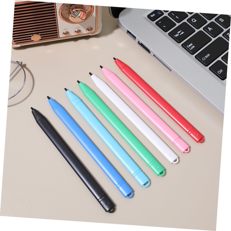 OSALADI 7pcs LCD Writing Tablet Stylus Pen - Children's Electronic