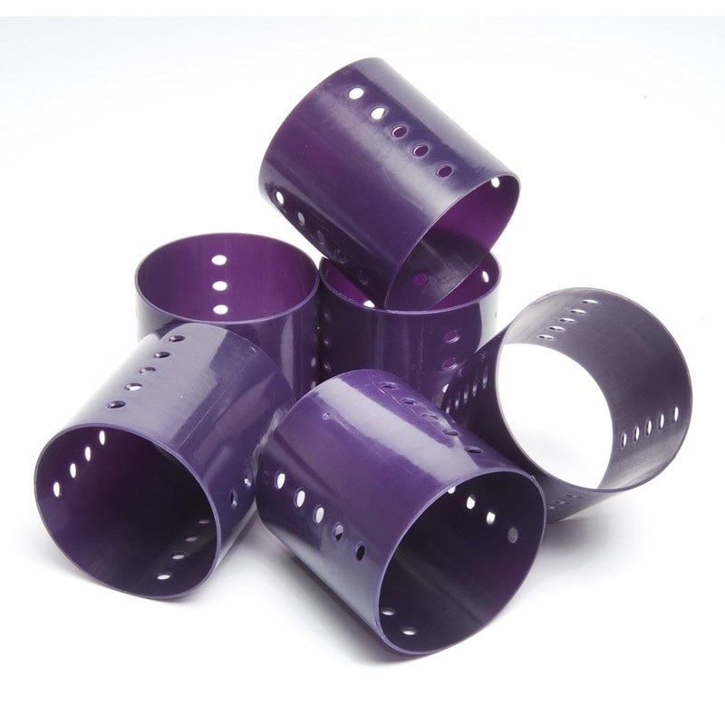 Diane Magnetic Roller - Purple - 3inch - 6 Pack