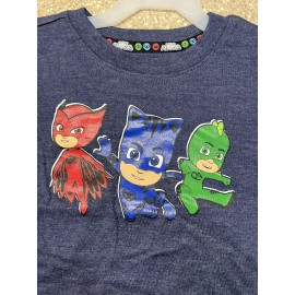 PJ Masks Shirt Baby Toddler Boy 2T Navy NEW