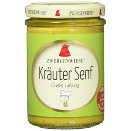 Zwergenwiese Organic Herb Mustard 160 ml