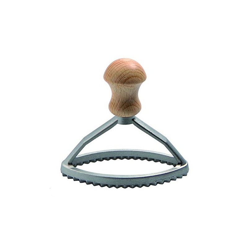 Tredoni 10.5x5cm Oval Ravioli Pasta/Dough Stamp Cutter, Cookie Stamp