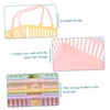 CIYODO Plastic Storage Container for Toys Doll Storage Kids Play