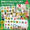 27PCS Religious Cutouts Jesus VBS Construction Traffic Road Sign for