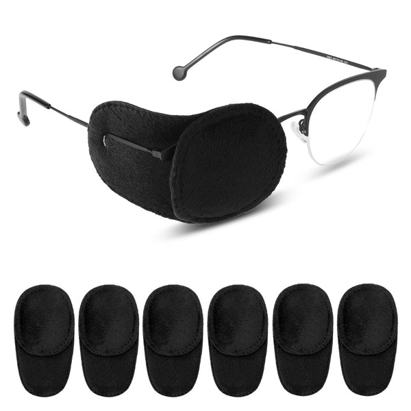 YUXIANLB 6 Pcs Eye Patches for Adults Kids, Right &
