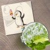 Unbranded Penguin With Ice Cream Animal 4'' X 4'' Square