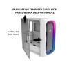 ALSEYE Glass Ai-Pro White Argb Mid-Tower E-Atx Pc Gaming Case