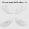 100 Pcs Curtain Hooks for Rails Curtain Hooks Plastic 28