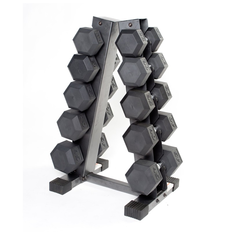 CAP Barbell A-Frame Dumbbell Rack, Gray