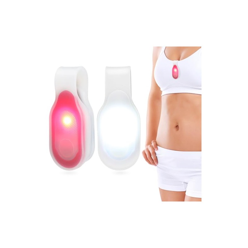 SUPVOX 2PCS Running Light for Runners LED Outdoor Night Clip-On