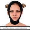 Post Surgery Neck and Chin Compression Garment Wrap Bandage for