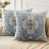 ZSYTZL Boho Throw Pillow Covers 20x20 inch Set of 2,Linen