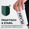 PLAIN - White Shaker / 700 ml / Protein Shaker