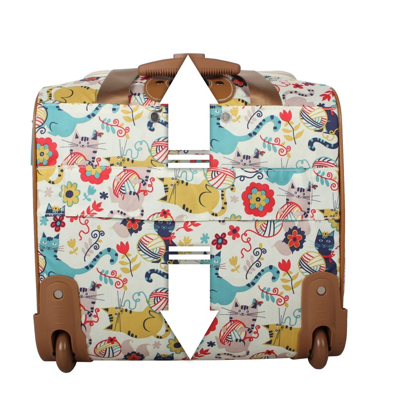 Lily Bloom Designer 15 Inch Carry On - Weekender Overnight