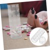 FOMIYES 2pcs Medication Container Day Organizer Large Pill Box Detachable