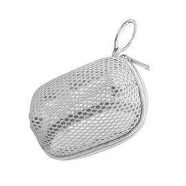 Healeved Travel Makeup Bag Lightweight Mesh Cosmetic Storage Pouch for Cosmetics Skincare and Accessories Compact Personal Wash Bag for Women for Home Office and Travel