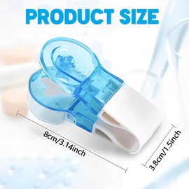 XOXVURI Pack of 2 Pill Separators Tablet Divider For All Tablets Small Portable Pill Box Pill Cutter Pill Divider Swallowing Aid Tablet Cutter For All Tablets